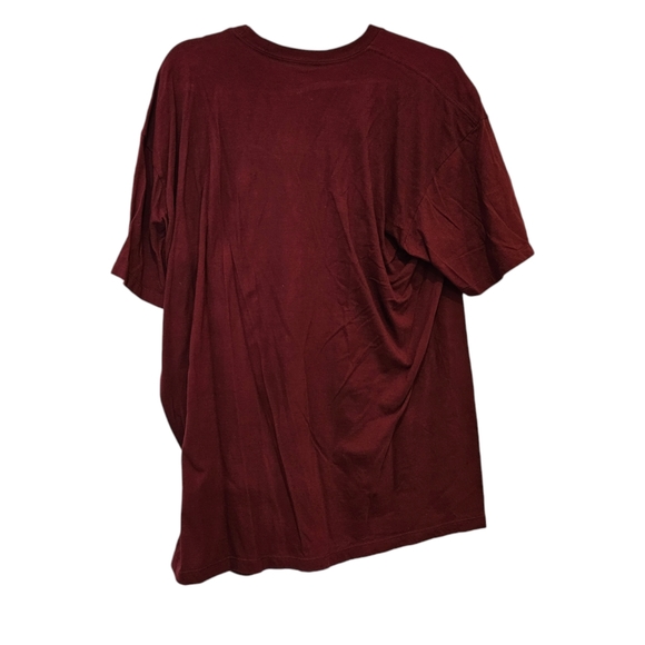 Mens t-shirt stunts for beginners logo size XL color maroon - Picture 2 of 3